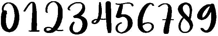 Oneday Regular otf (400) Font OTHER CHARS