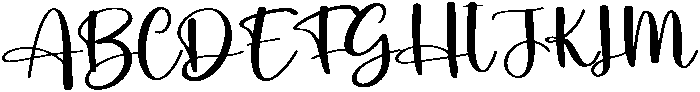 Oneday Regular otf (400) Font UPPERCASE