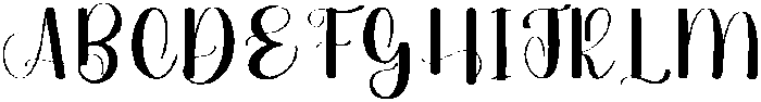 Oneday Regular otf (400) Font UPPERCASE