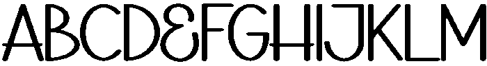 Oneday Regular otf (400) Font UPPERCASE