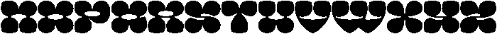 Oneday-Regular otf (400) Font UPPERCASE