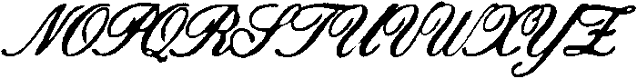 Onehart Script otf (400) Font UPPERCASE