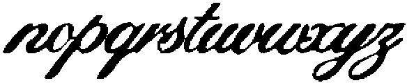 Onehart Script otf (400) Font LOWERCASE