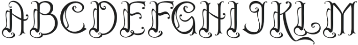 Onelsymus Regular otf (400) Font UPPERCASE
