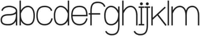 OnesUnisod-Regular otf (400) Font LOWERCASE