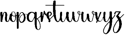 Onion Regular otf (400) Font LOWERCASE
