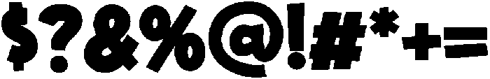 Onlink Bold otf (700) Font OTHER CHARS