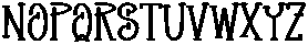 Only This Regular otf (400) Font LOWERCASE