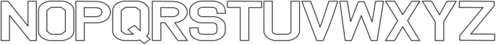 Onsite Outline otf (400) Font UPPERCASE