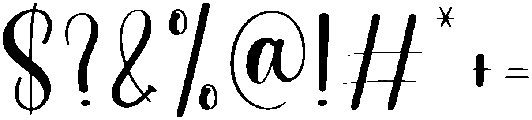 Ontime Regular otf (400) Font OTHER CHARS