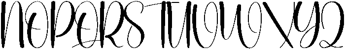 Ontime Regular otf (400) Font UPPERCASE