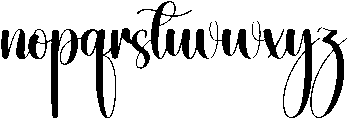 Ontime Regular otf (400) Font LOWERCASE
