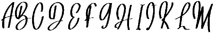 Ontime Regular otf (400) Font UPPERCASE