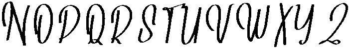 Ontime Regular otf (400) Font UPPERCASE