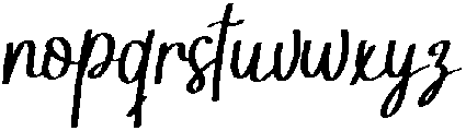 Ontime Regular otf (400) Font LOWERCASE
