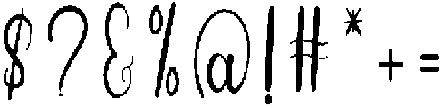 Ontime Regular otf (400) Font OTHER CHARS