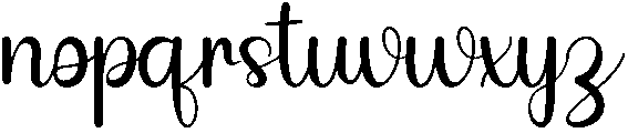Ontime Regular otf (400) Font LOWERCASE