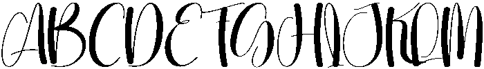 Ontime Regular otf (400) Font UPPERCASE