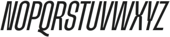 Onvire Medium Italic otf (500) Font UPPERCASE