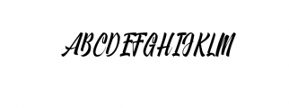 Onthel.otf Font UPPERCASE