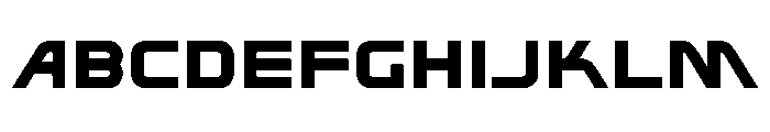 ONIMOD Font UPPERCASE