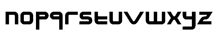 ONIMOD Font LOWERCASE
