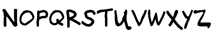 On The Fritz Font UPPERCASE