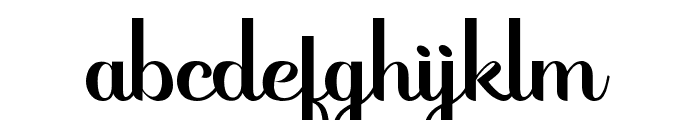 Onarie Font LOWERCASE