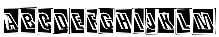 One Hit Wonder Font UPPERCASE