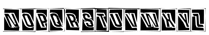 One Hit Wonder Font UPPERCASE