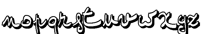 One Two Mustard Hot Font UPPERCASE
