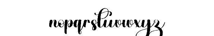 Oneday1 Font LOWERCASE