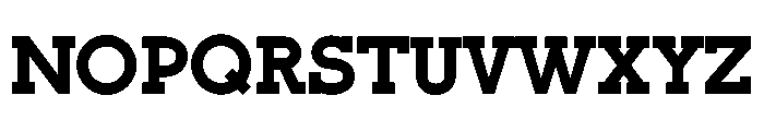 Onefifth Black Font UPPERCASE