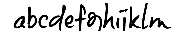 OnetrickTony Font LOWERCASE