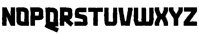 Onex Traki Trial Regular Font UPPERCASE