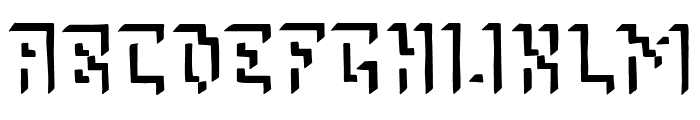 Only Shadows Font UPPERCASE