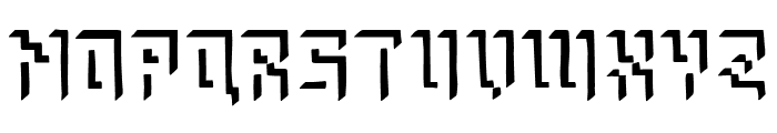 Only Shadows Font UPPERCASE
