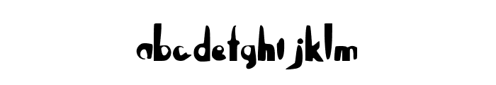 OntheLeft Font LOWERCASE