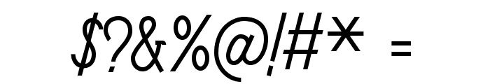 Onthehill Font OTHER CHARS