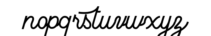Onthehill Font LOWERCASE