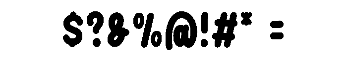 Ontime Font OTHER CHARS
