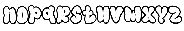 Onyx Vibe Outline Outline Font UPPERCASE