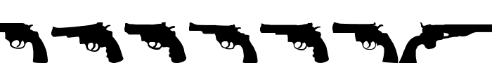 only revolver tfb Font UPPERCASE