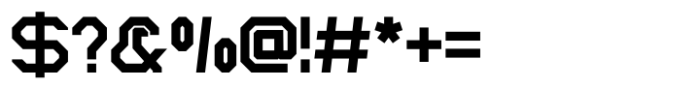 On Grid X Extra-Bold Font OTHER CHARS