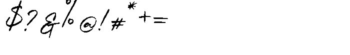 Onatur Font OTHER CHARS