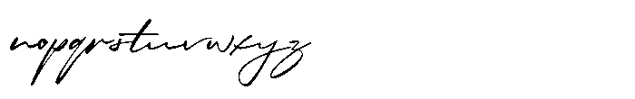 Onatur Font LOWERCASE