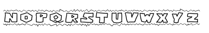 One United Font Bubble DEMO Font LOWERCASE