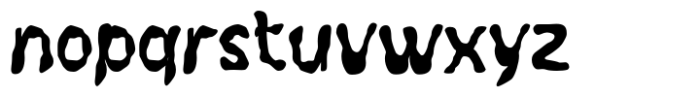 Oneinky Regular Font LOWERCASE