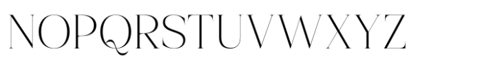 Onesta Vigano Regular Font UPPERCASE