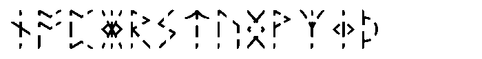 Ongunkan Anglo Saxon Predetor Font UPPERCASE